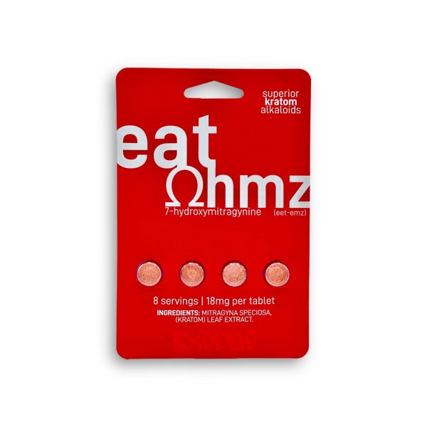 Eat OHMZ Kratom 7-hydroxymitragynine Extract Tablets