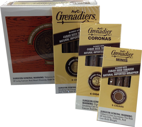 AYC Grenadier - 4, 5 & 6 Pack Cigars