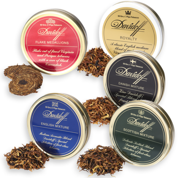 Davidoff Pipe Tobacco Tins