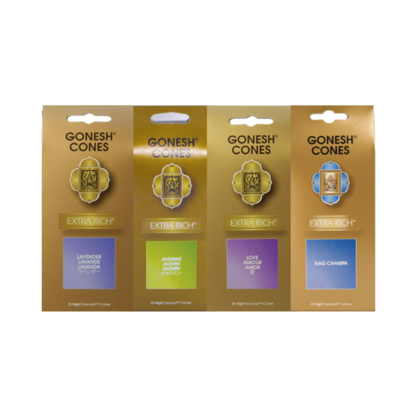 Gonesh Packaged Extra Rich Incense Cones