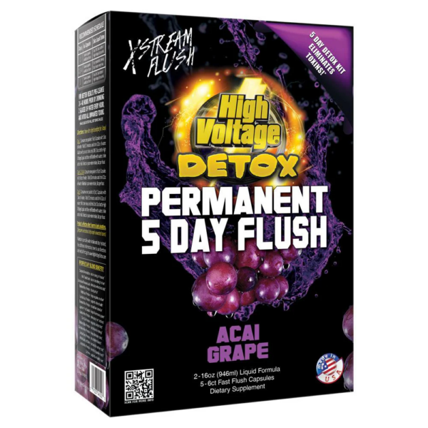 High Voltage - Detox Permanent 5 Day Flush 32oz Drinks