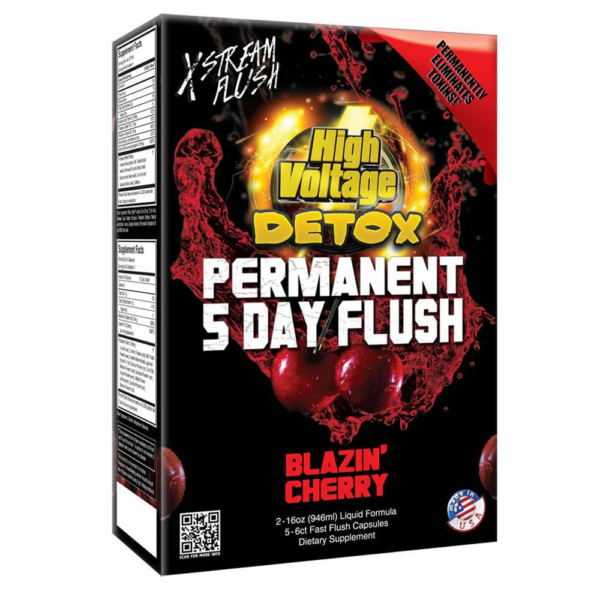 High Voltage - Detox Permanent 5 Day Flush 32oz Drinks - Image 2