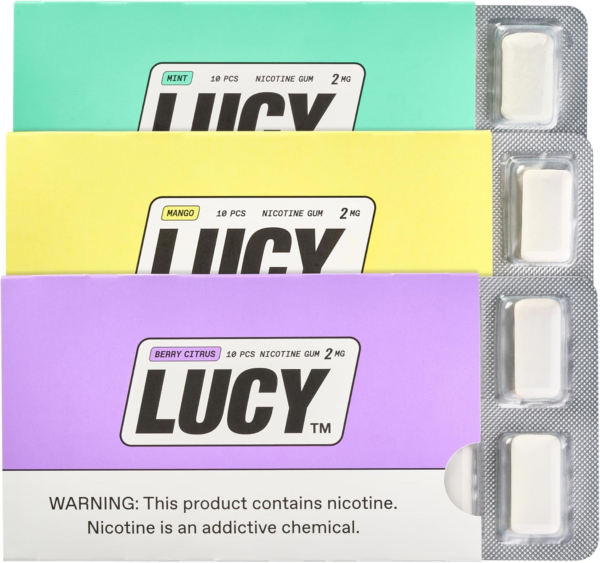 Lucy - Nicotine Lozenges Gum 4mg and 6mg