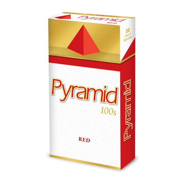 Pyramid Cigarettes 100s Red